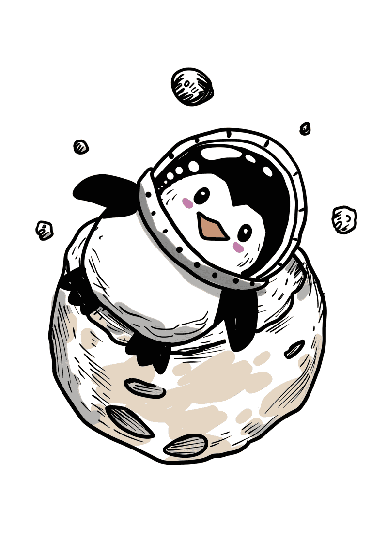Penguin Astronaut