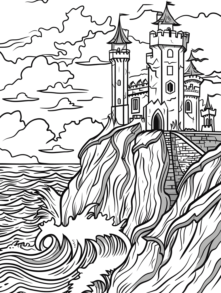 Castle On A Cliff