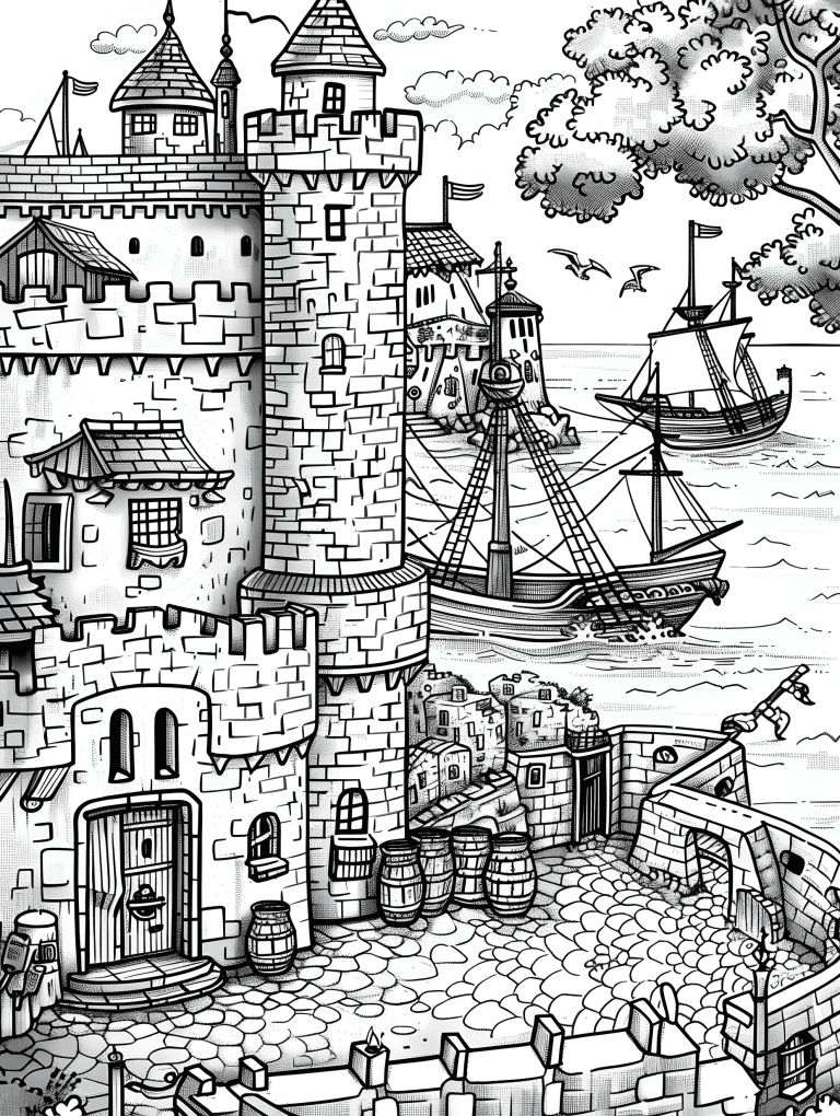 Castle On A Pirate Cove