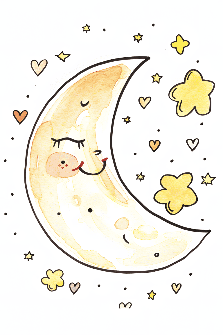 Sleeping Moon