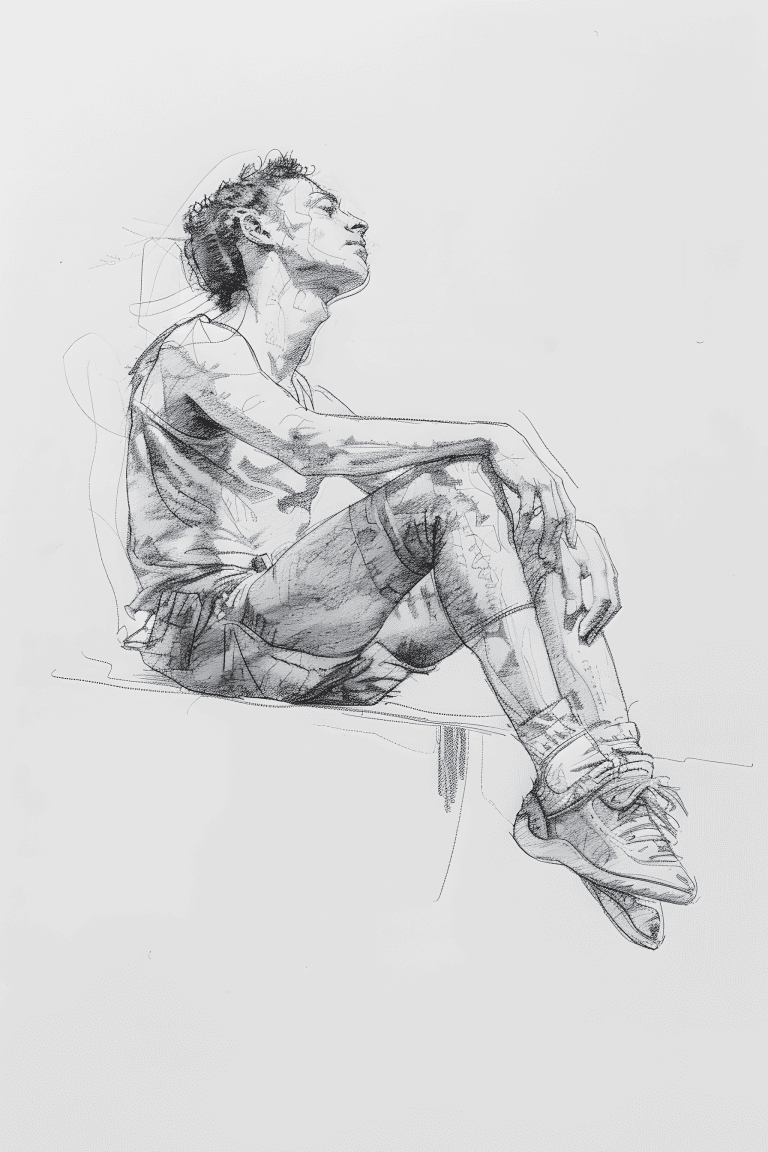Runner Resting