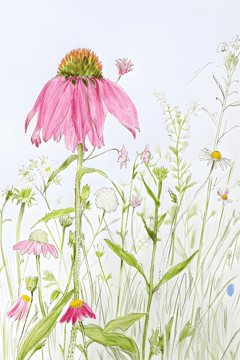 Pink Coneflower
