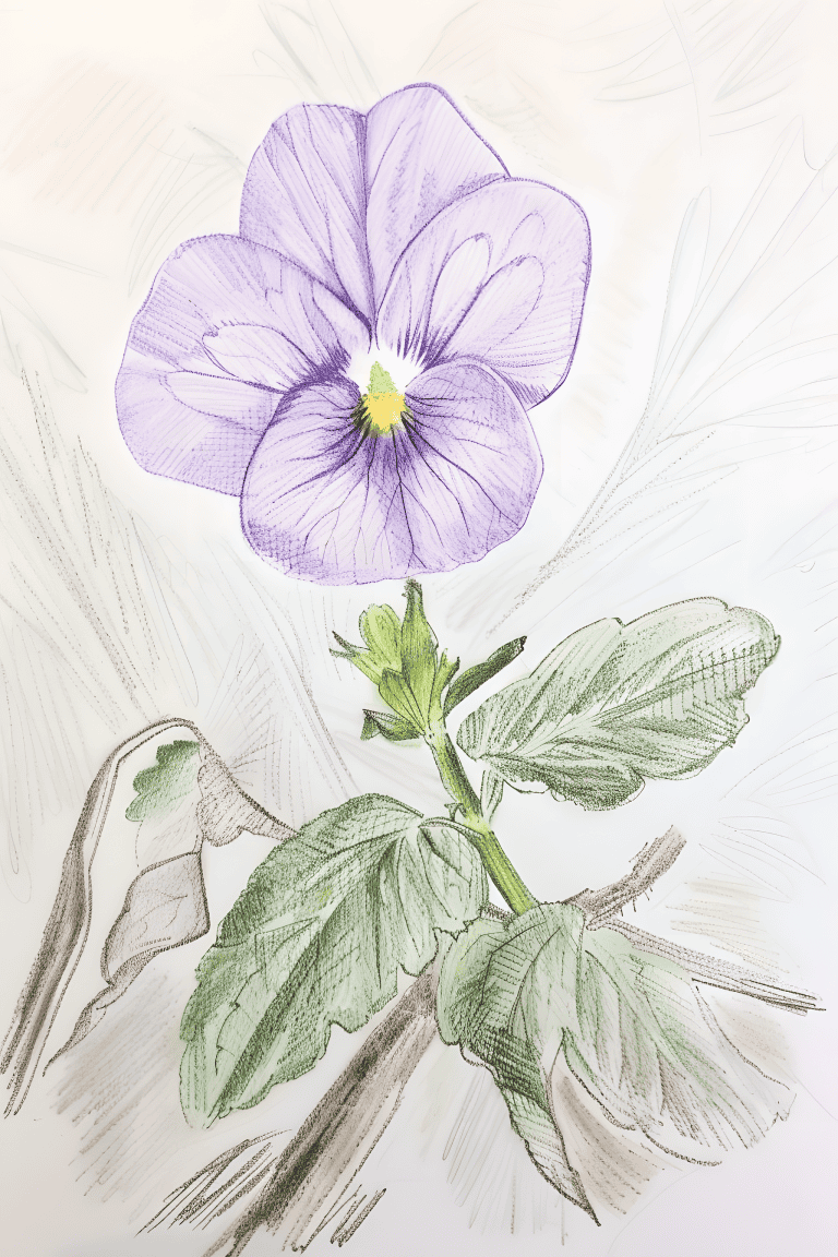 Delicate Violet