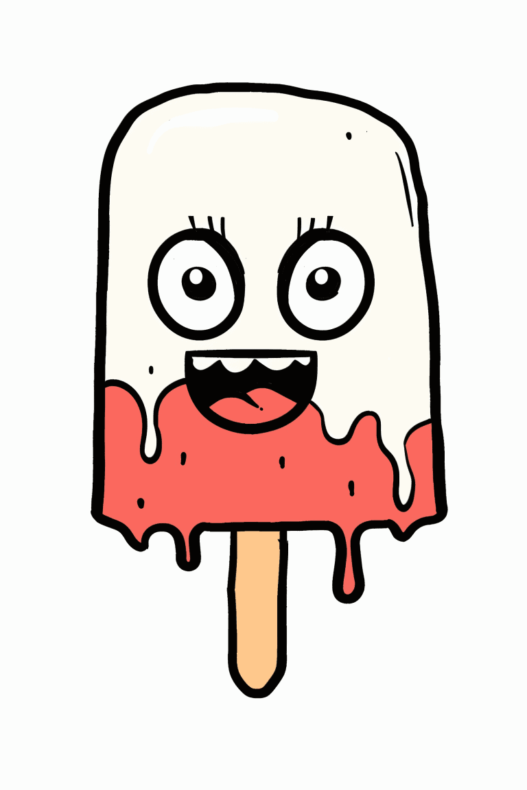 Popsicle With Big Eyes