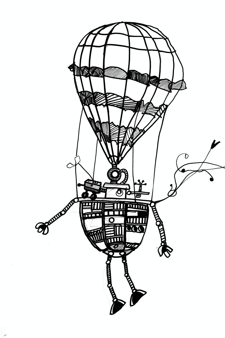Hot Air Balloon Robot