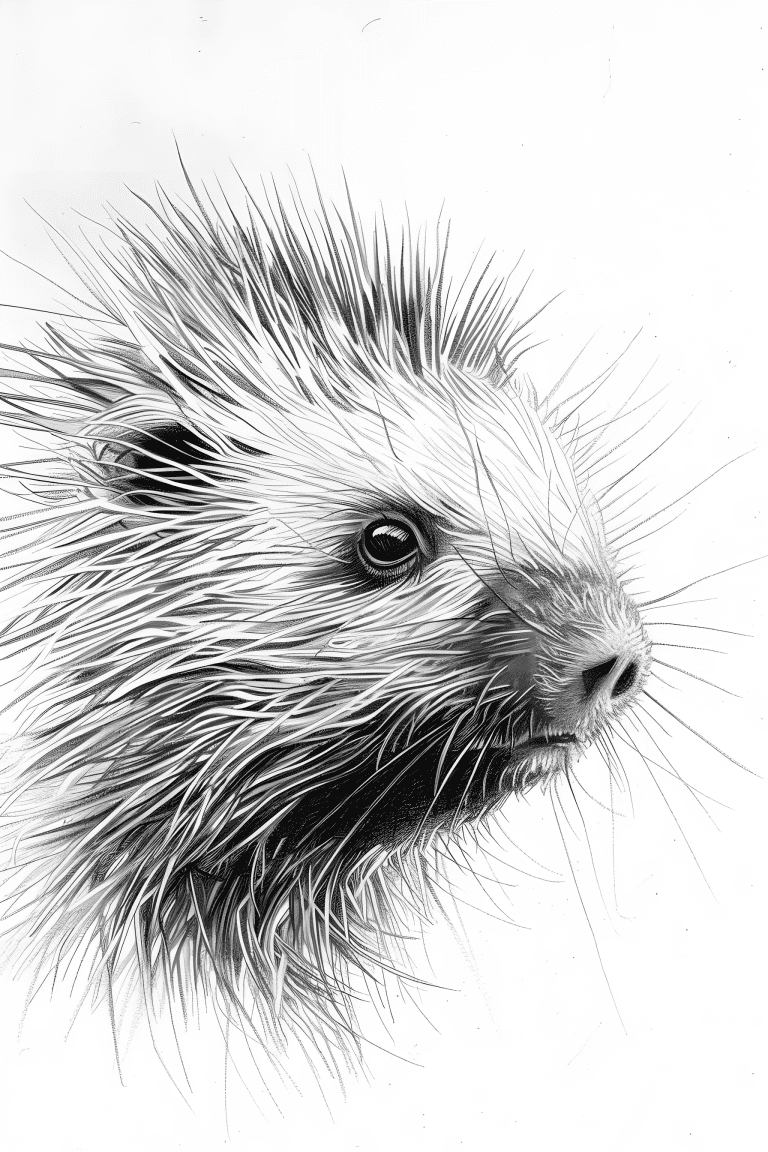Curious Porcupine