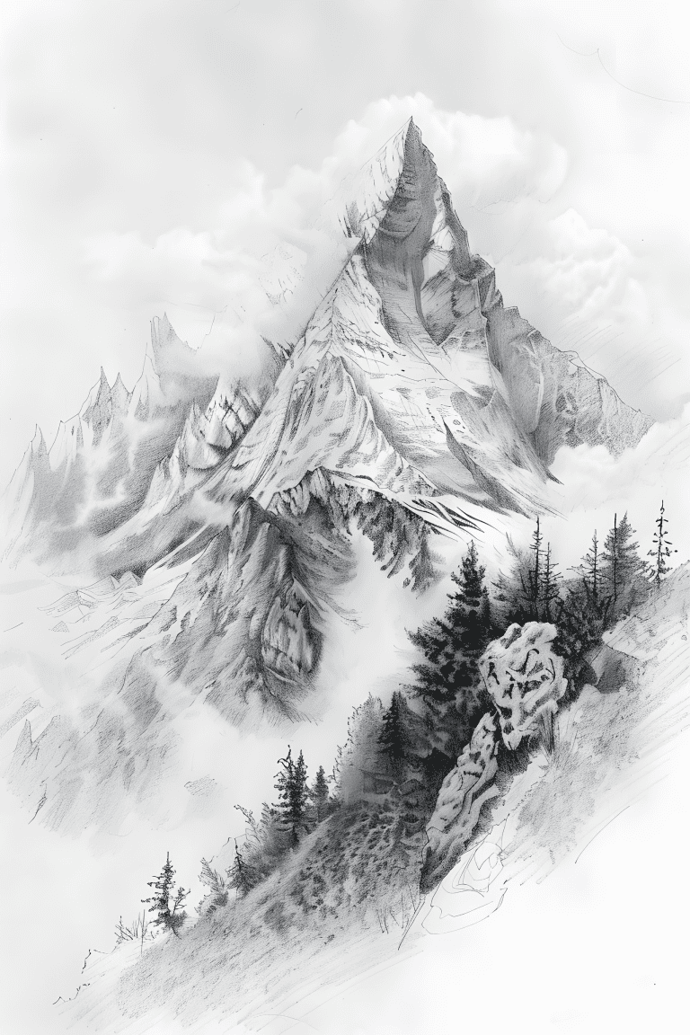 Majestic Mountain Peak