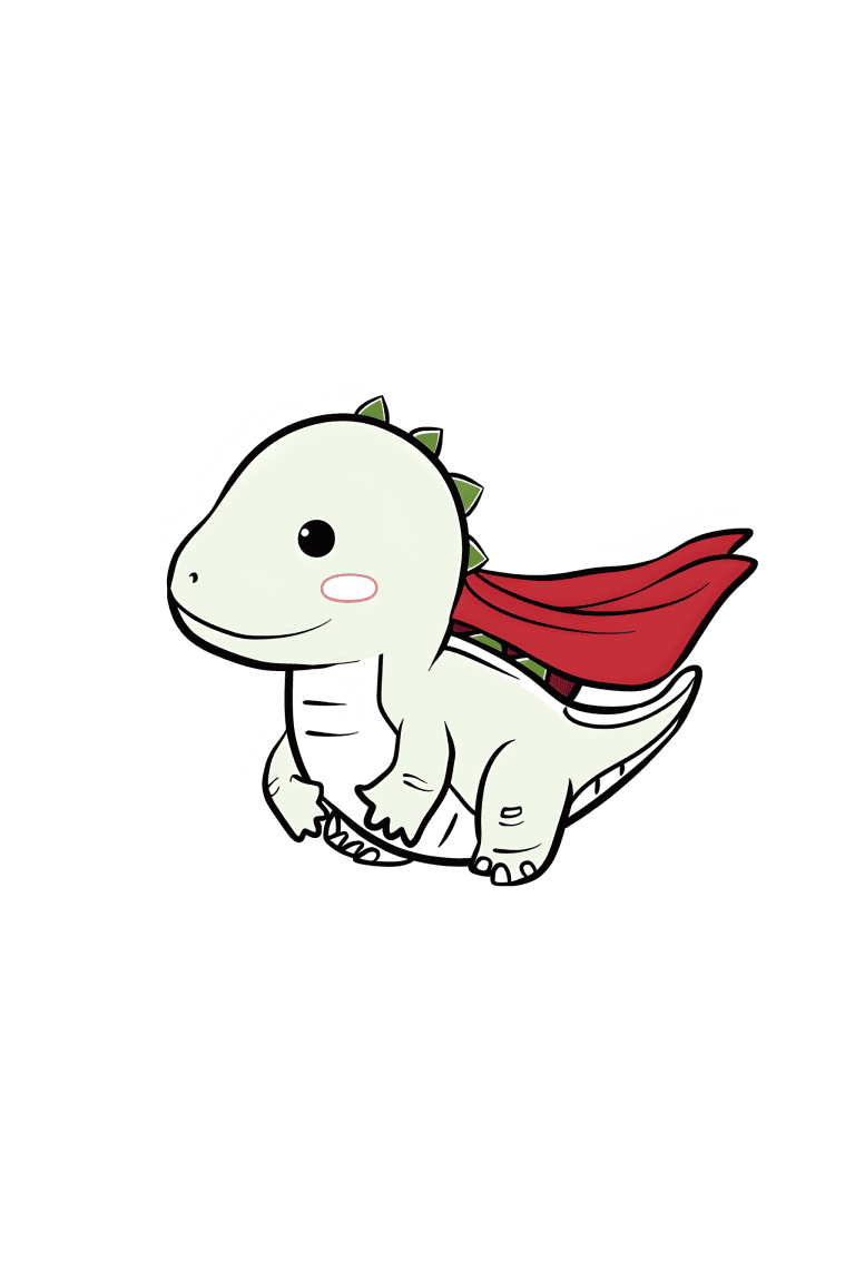 Margasaurus Wearing A Cape