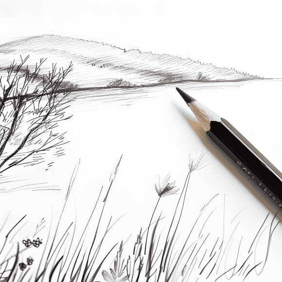 milkychoco04_a_coloured_pencil_that_is_next_to_a_serene_lakesid_06c3a7f8-9a0b-40c3-8c20-12d7b72b928e