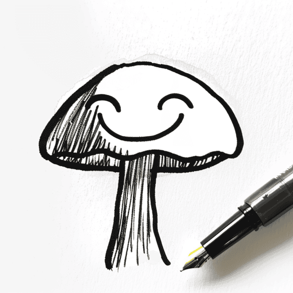 milkychoco04_a_ink_pen_that_is_next_to_a_simplistic_doodle_draw_1d2dadaa-5e81-44a4-8802-2c781c8b4e54