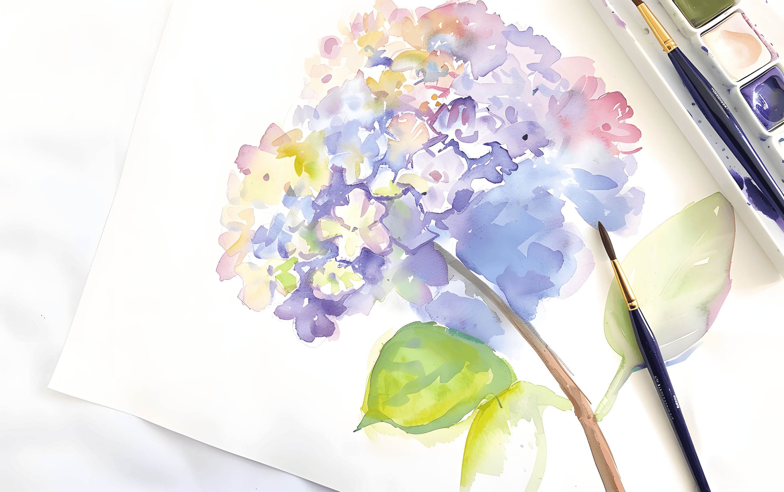 30 Summer Watercolor Flower Painting Ideas