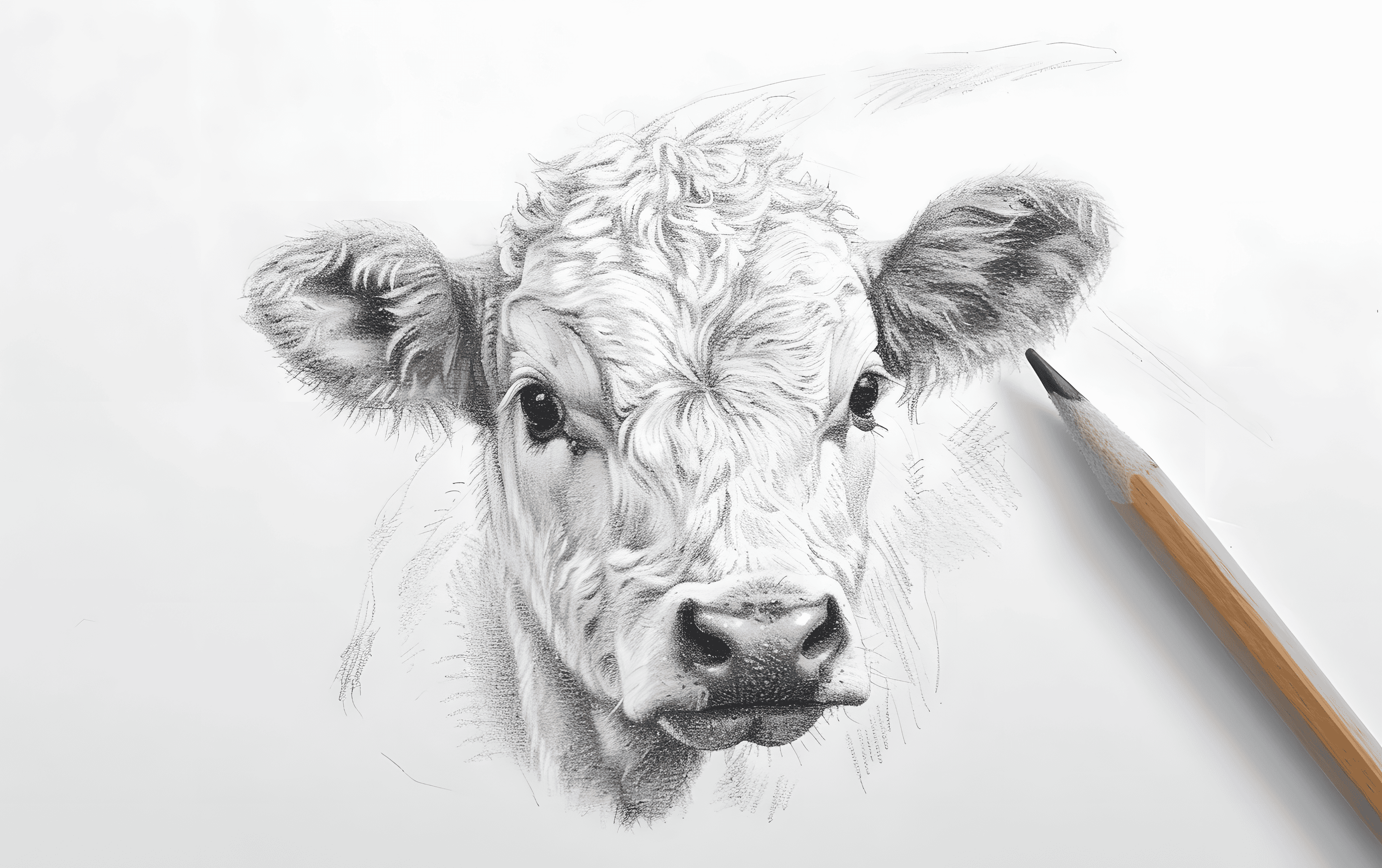 30 Charming Farm Animal Sketch Ideas