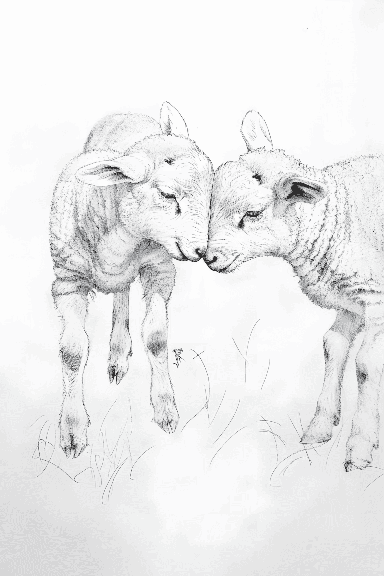 Pair Of Lambs