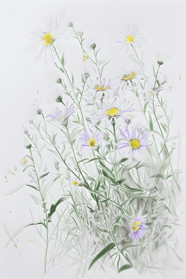 Pale Lavender Aster