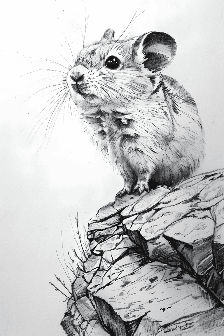 Pika On A Rock