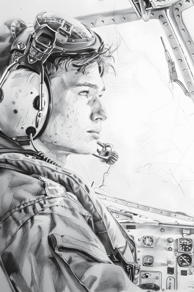 Pilot Overlooking