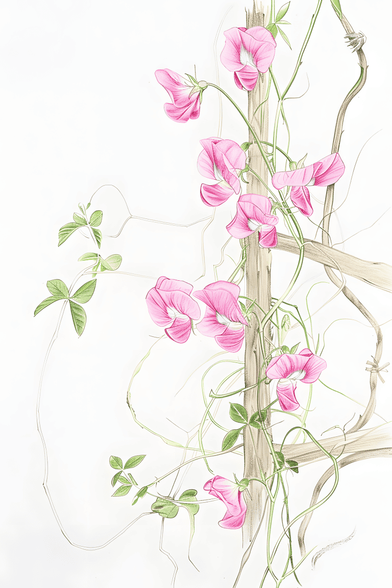 Pink Sweet Pea