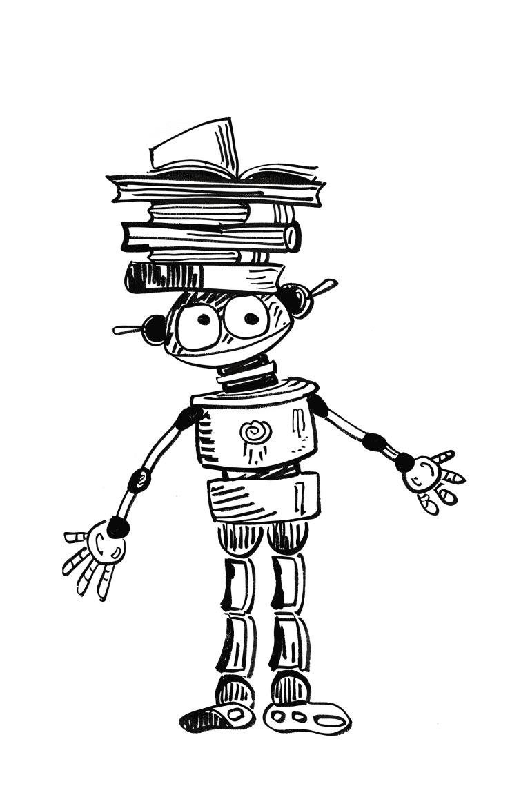 Robot Balancing Books On It’s Head