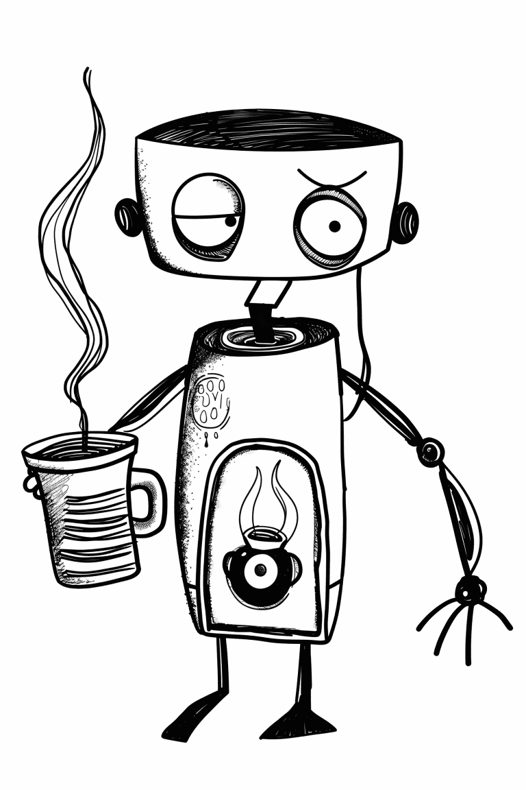 Coffee Maker Robot
