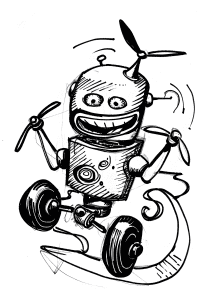 Quirky Robot Doodles