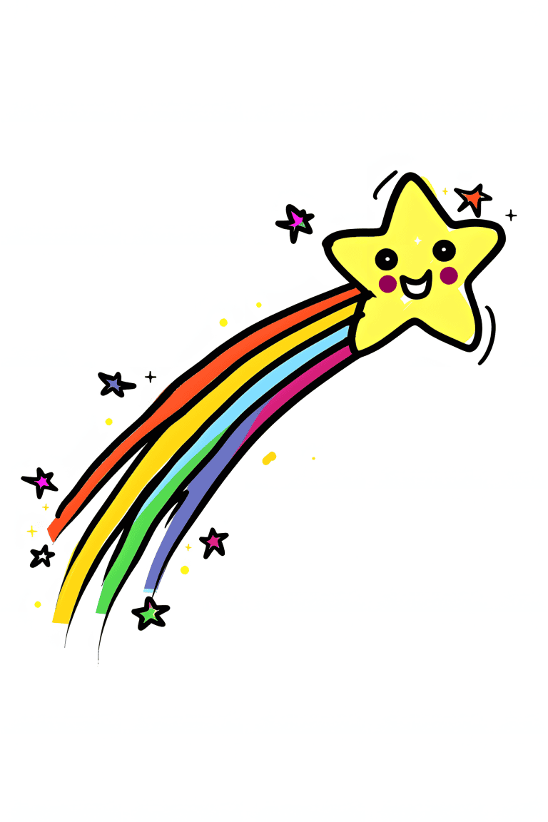 Happy Shooting Star