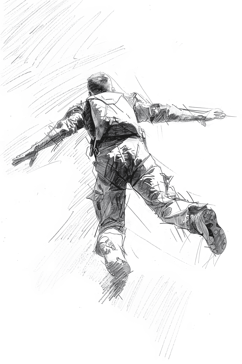 Action Move Drawing 20 Action Pose Drawing Ideas - Brighter Craft
