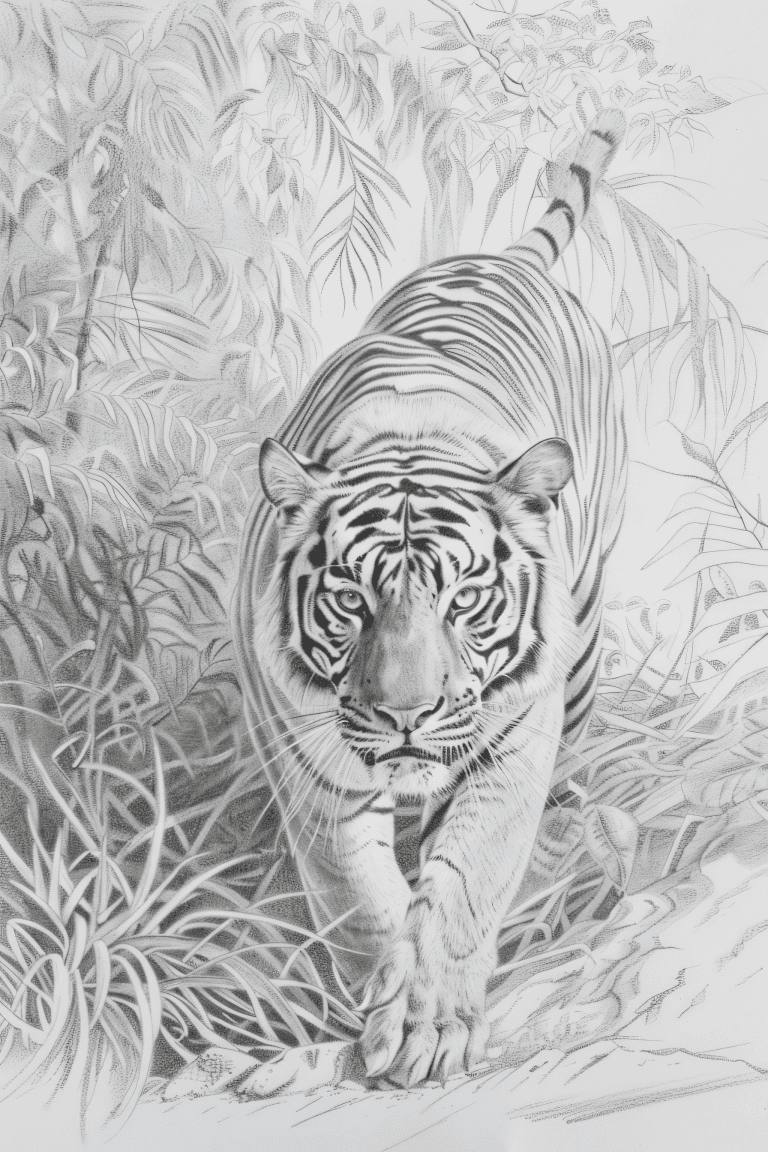 Tiger Lurking