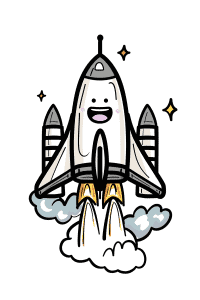 Space-Themed Doodle