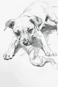 Playful Puppy Sketches