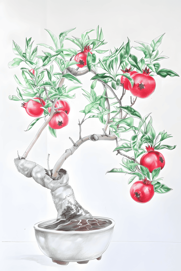 Pomegranate Bonsai