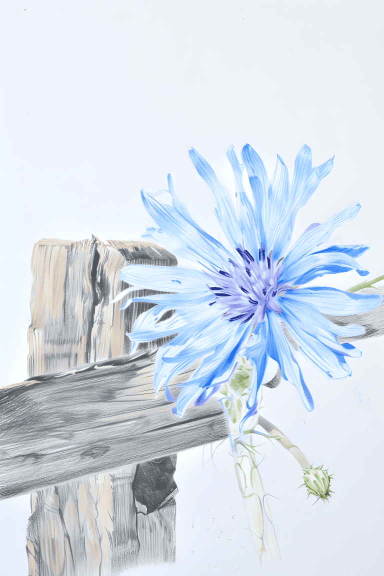 Chicory Flower