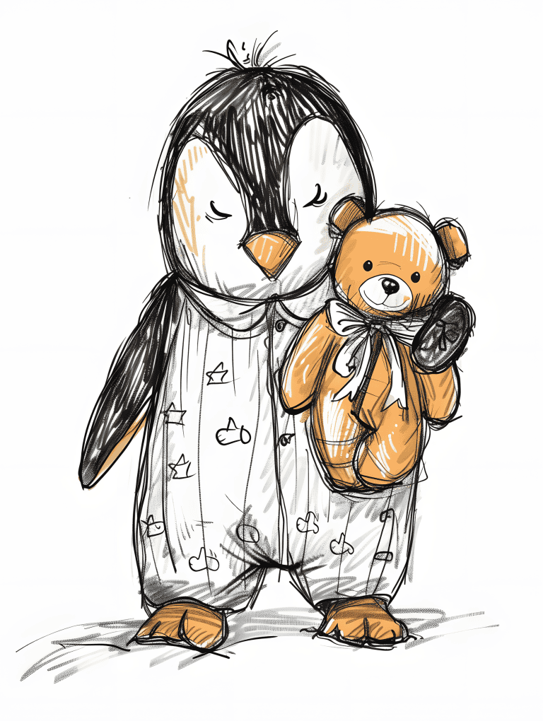 Sleepy Penguin