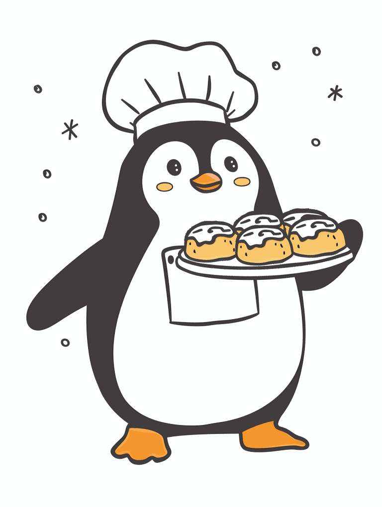 Penguin Pastry Chef