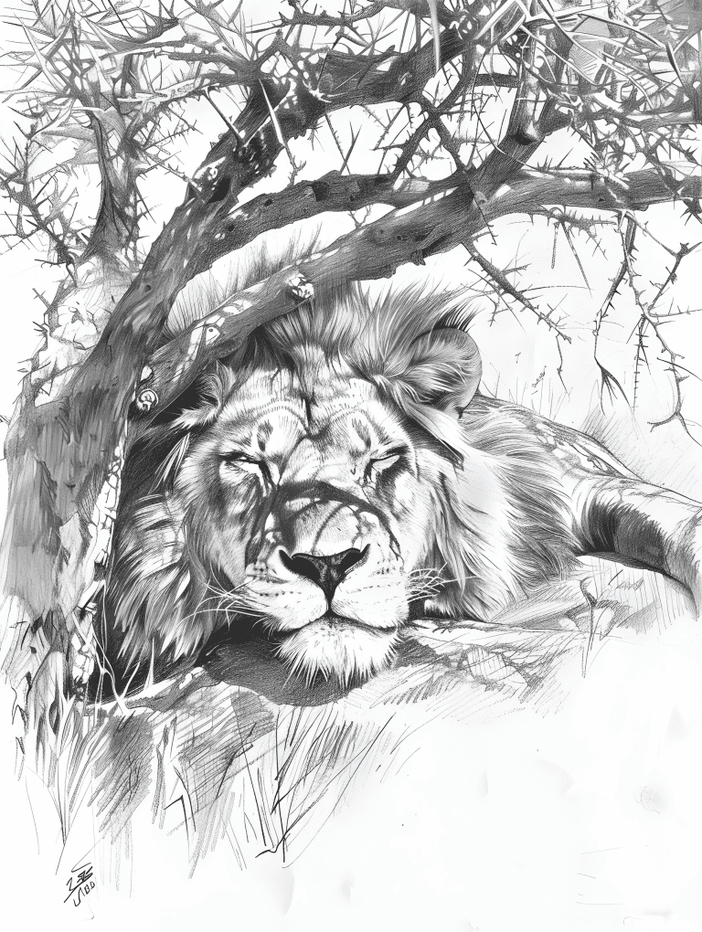 Lion Resting