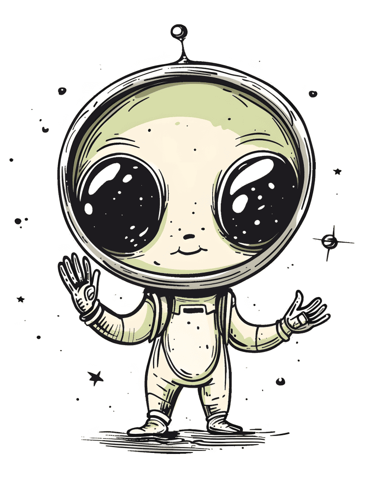 Alien In Space