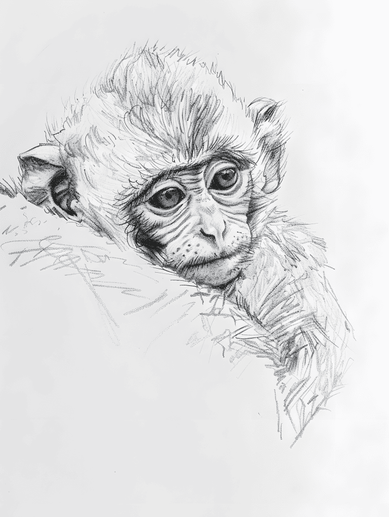 Monkey On It’s Mother’s Back