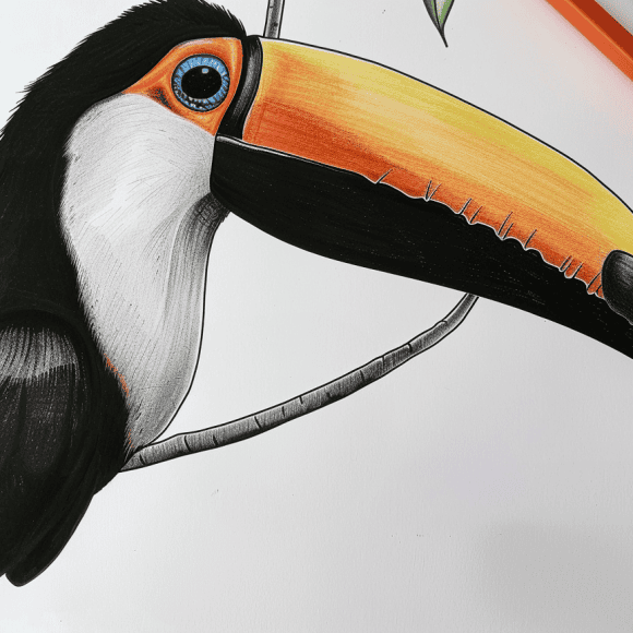 milkychoco04_a_coloured_pencil_that_is_next_to_a_toucan_colouri_1bfba792-1a16-4ab8-b3c5-f342de31664a