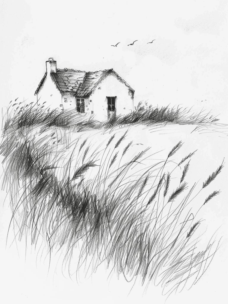 Cottage In A Meadow