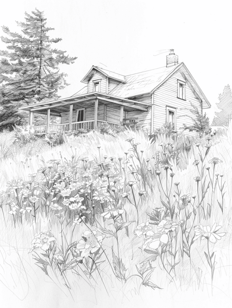 Cottage With Wraparound Porch