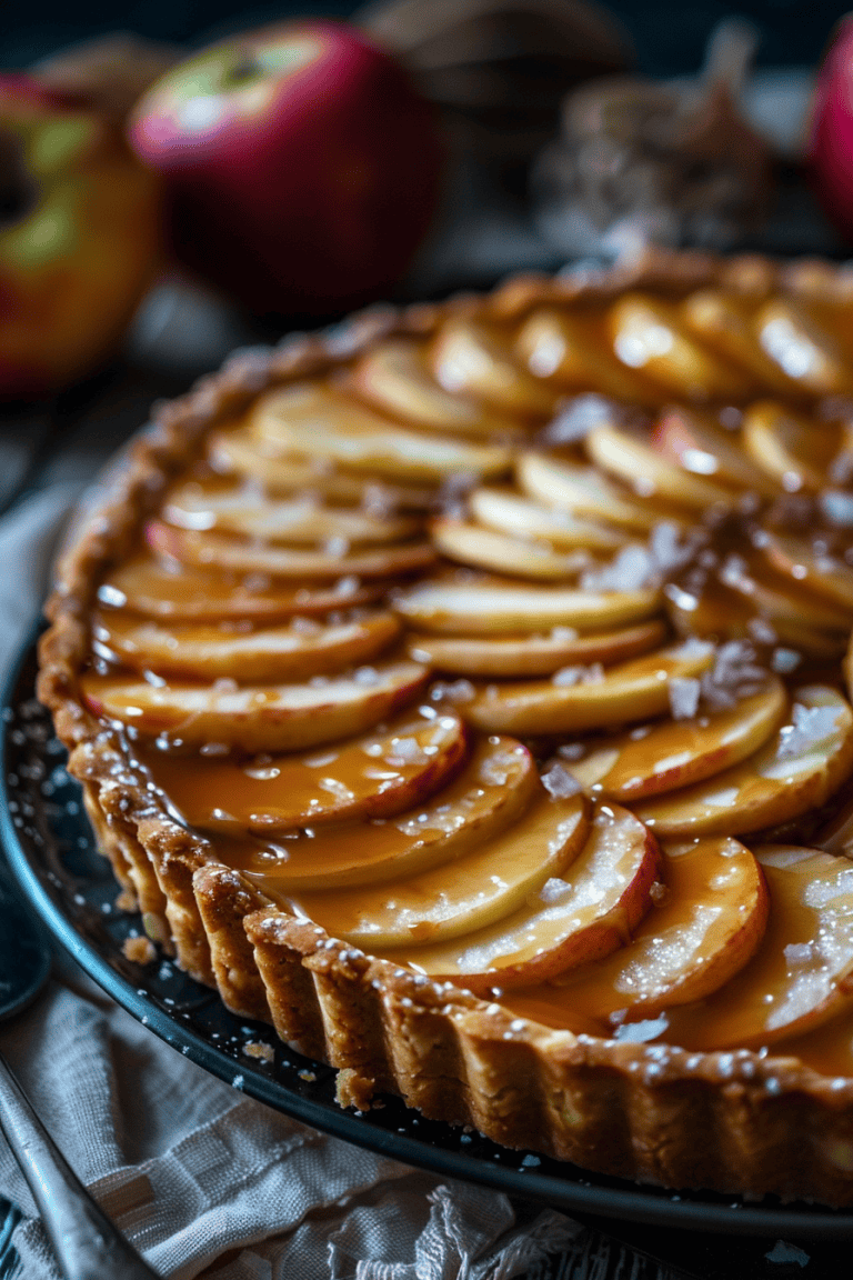 Caramel Apple Tart