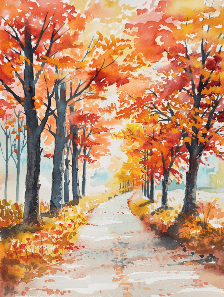 Charming Country Lane