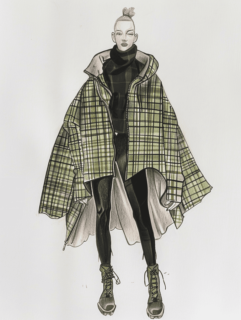 Checkered Oversized Shacket