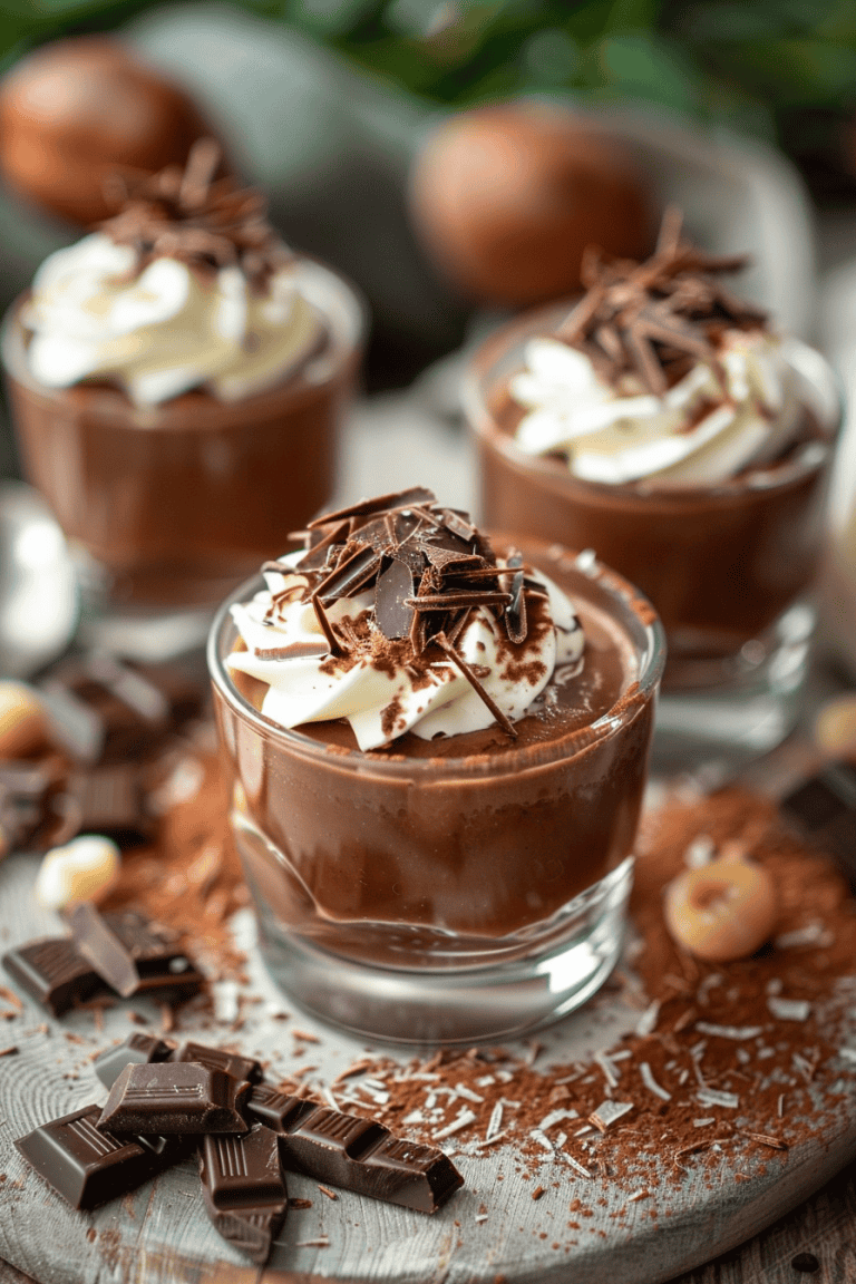 Chestnut And Chocolate Mousse