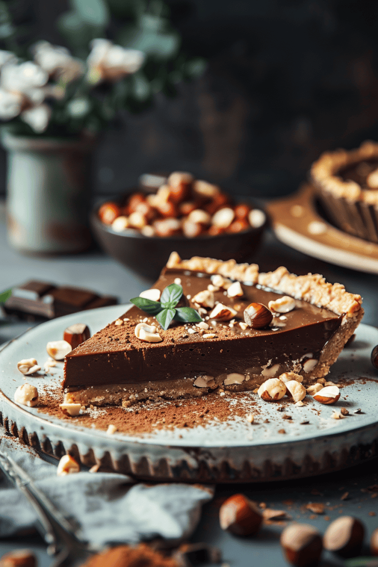 Chocolate Hazelnut Tart