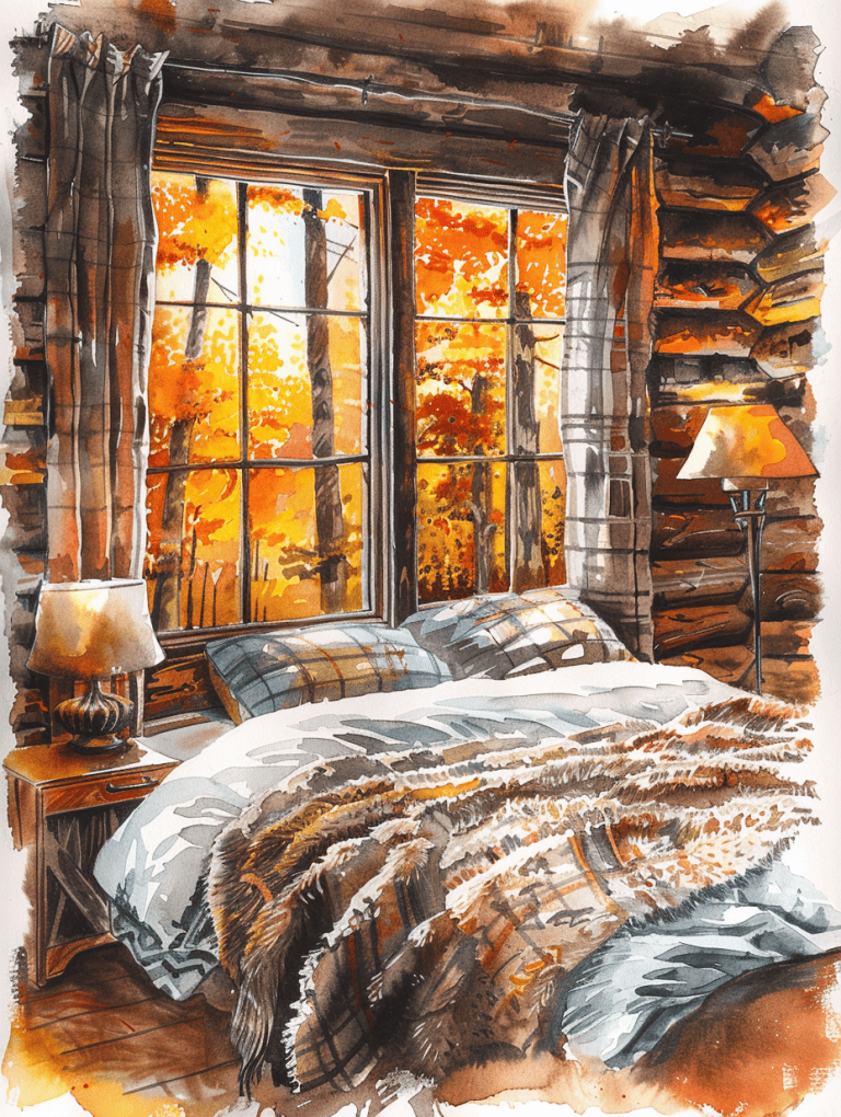 Cabin Bedroom