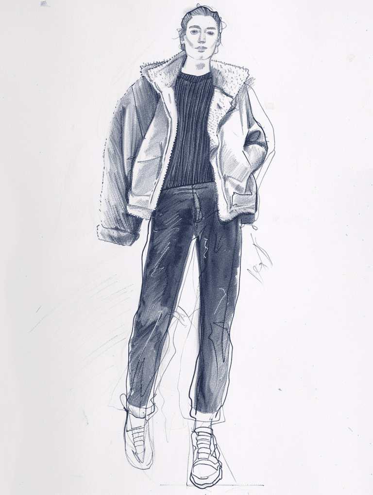 Fleece Lined Bomber Jacket