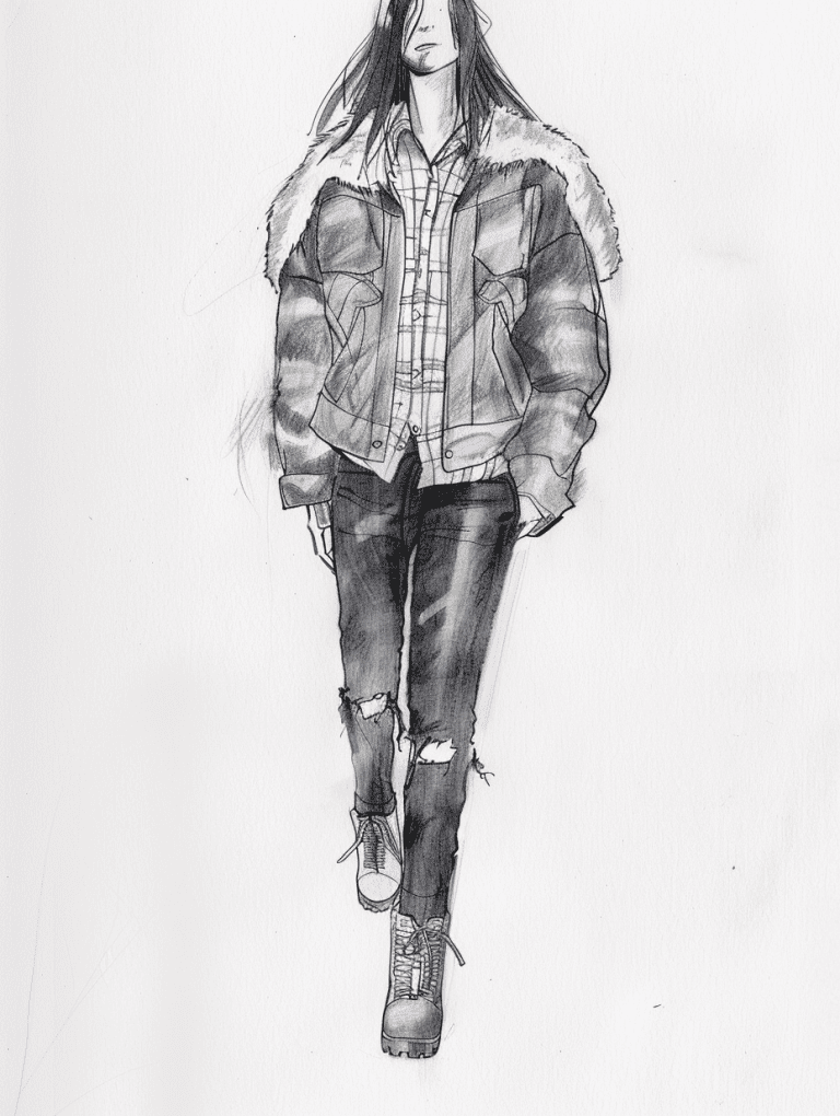 Sherpa Lined Denim Jacket