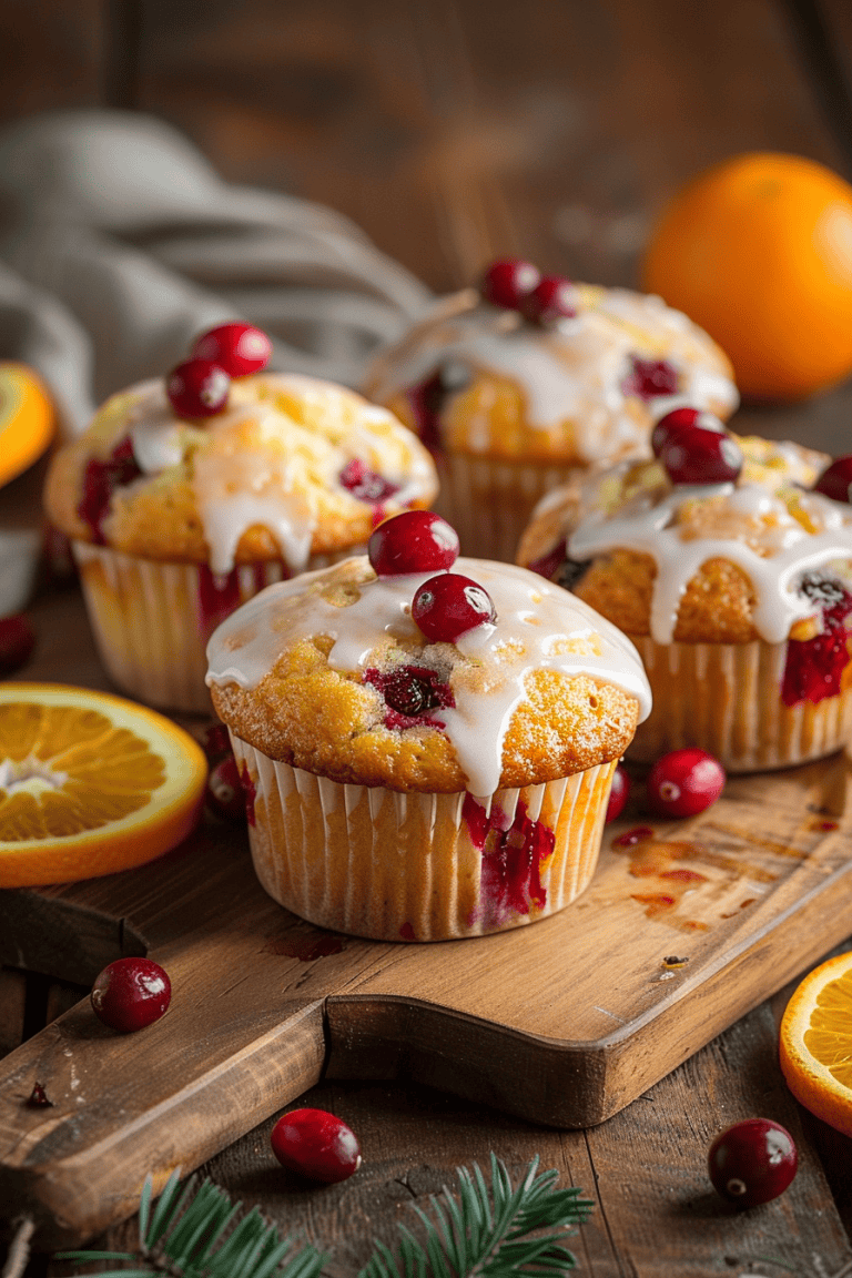 Cranberry Orange Muffins