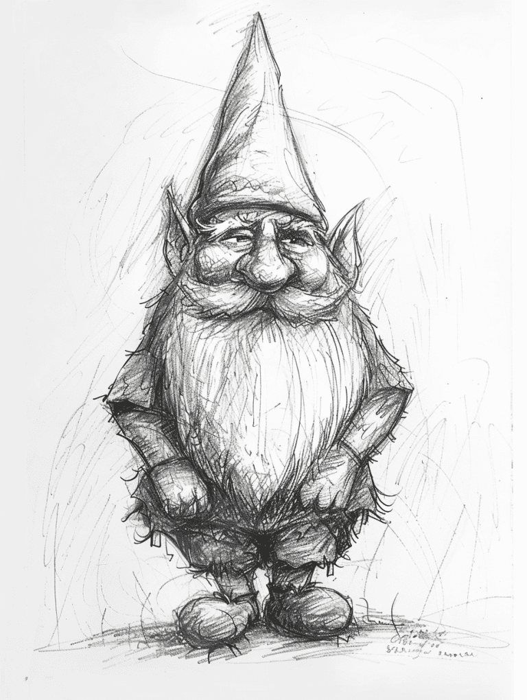 Gnome Staring Far
