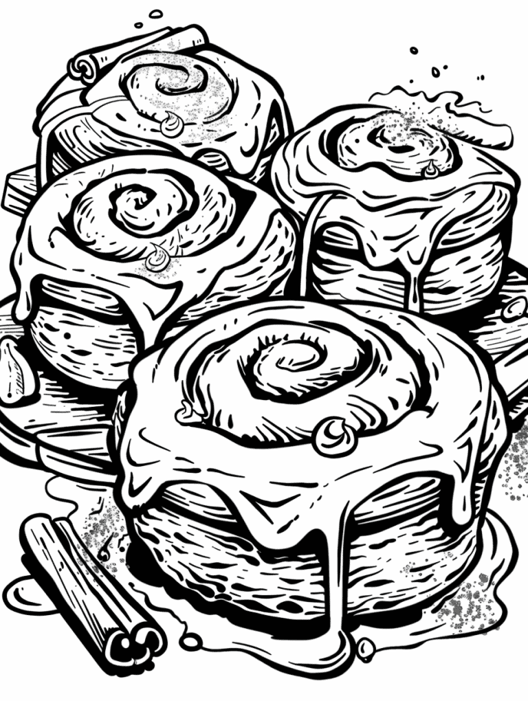 Cinnamon Roll With Cream Cheese Glaze